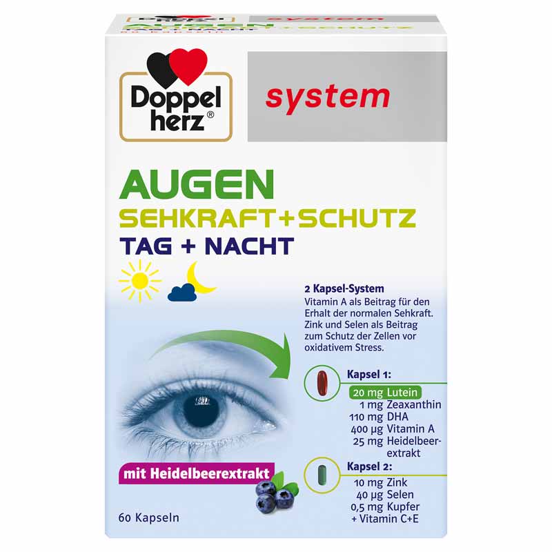 Doppelherz system AUGEN SEHKRAFT + SCHUTZ 60 St Kapseln