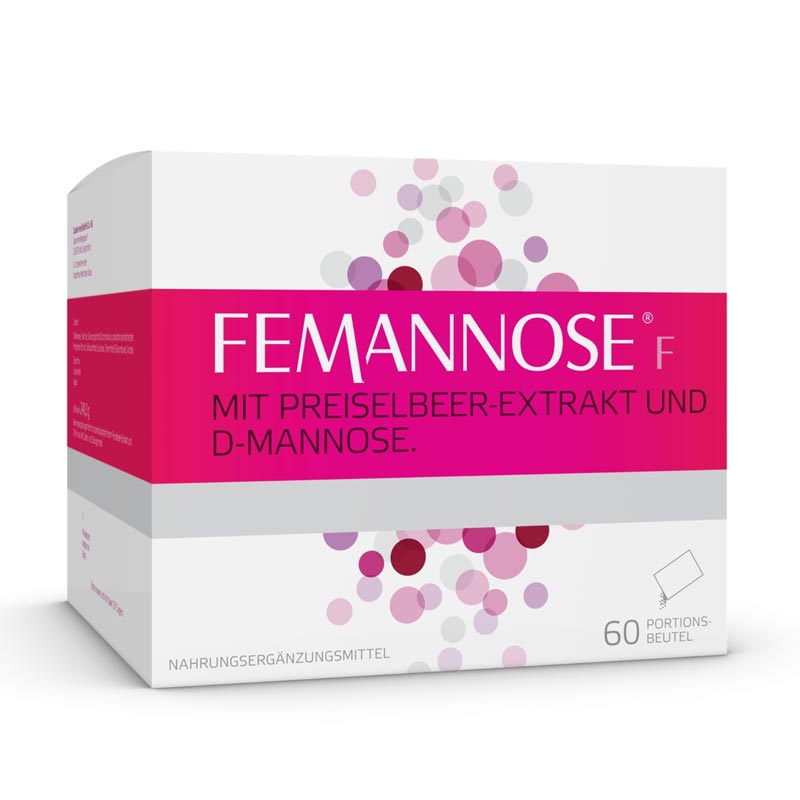 FEMANNOSE F MIT PREISELBEER-EXTRAKT UND D-MANNOSE 60 St Granulat