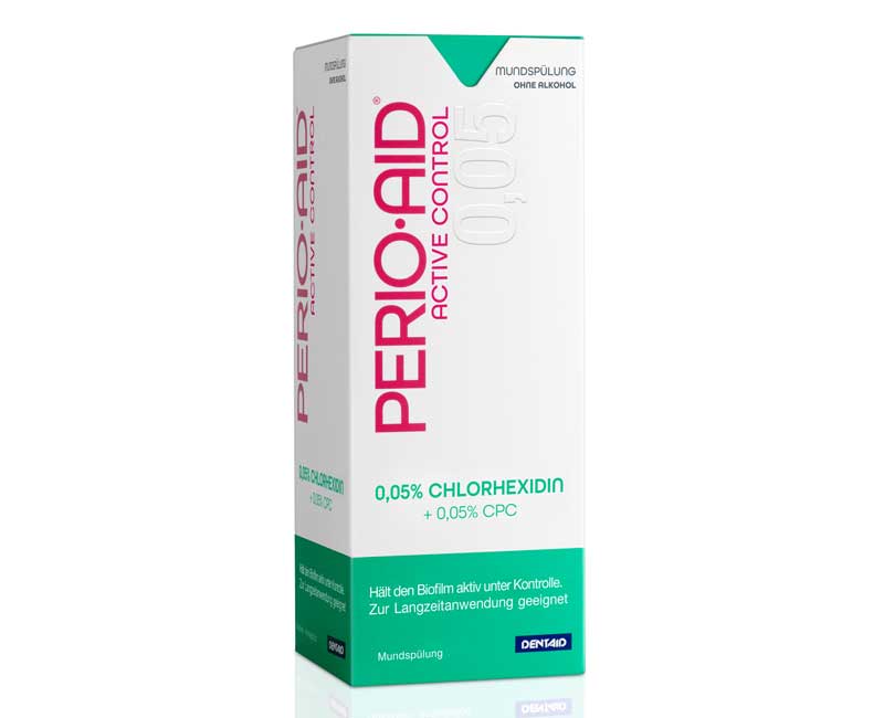 PERIO AID Active Control Mundspülung 500 ml Mundwasser
