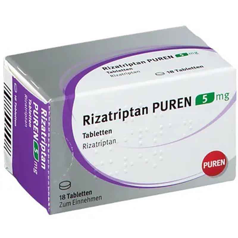 Rizatriptan Puren 5mg 18 St Tabletten
