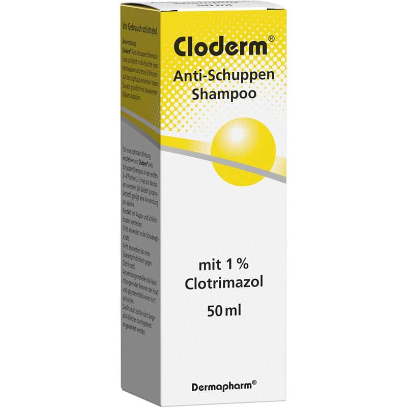 CLODERM Anti Schuppen Shampoo 50 ml Shampoo
