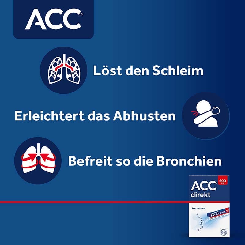 ACC direkt 600 mg  20 St Pulver zum Einnehmen