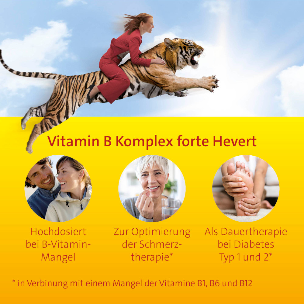 VITAMIN B KOMPLEX FORTE HEVERT  200 St Tabletten
