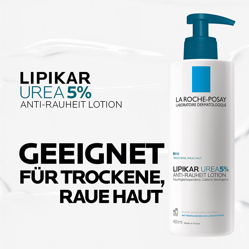 LA ROCHE-POSAY LIPIKAR UREA5% ANTI-RAUHEIT LOTION 400 ml Lotion