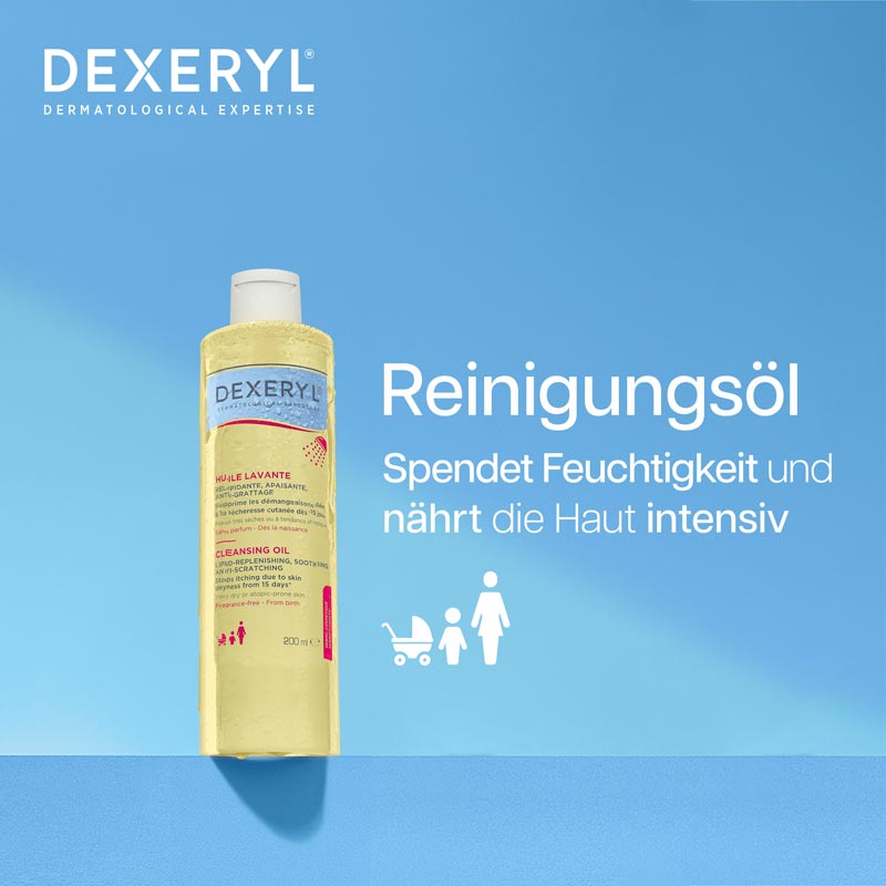 DEXERYL REINIGUNGSÖL 200 ml Duschgel