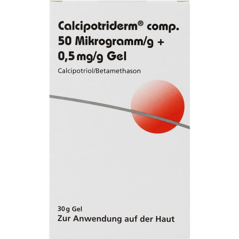 Calcipotriderm comp. 50 µg/g + 0,5 mg/g 30 g Gel