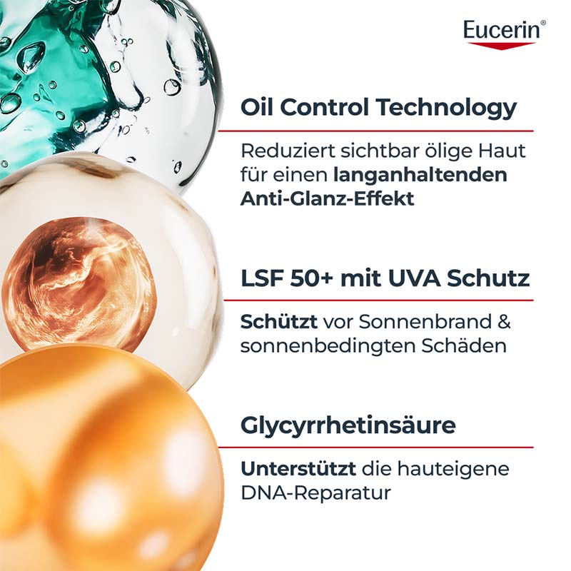 Eucerin SUN OIL CONTROL DRY TOUCH BODY SUN GEL-CREME ULTRALEICHT LSF 50+  200 ml Creme