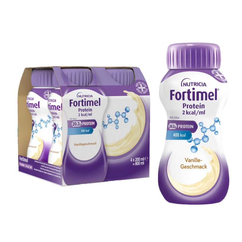 Fortimel Protein 2 kcal/ml Vanille-Geschmack 32X200 ml Flüssigkeit
