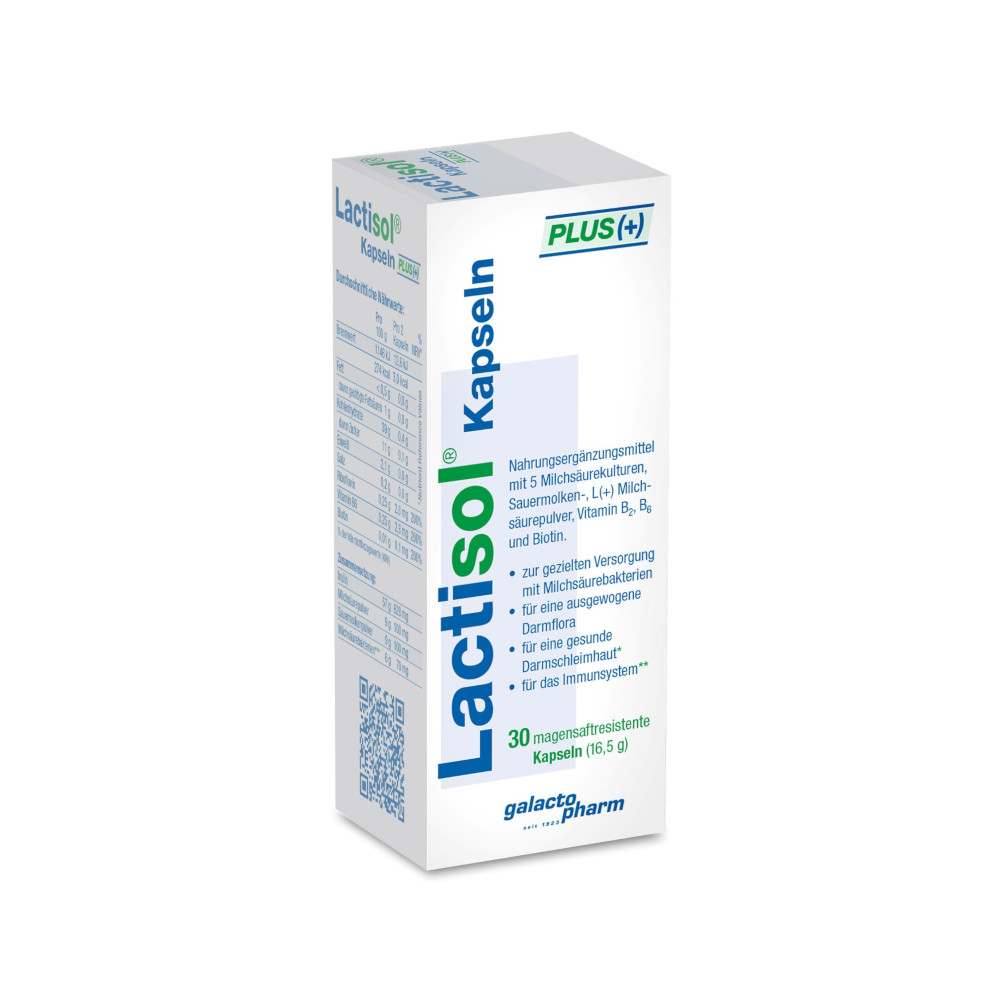 Lactisol Kapseln Plus 30 St Kapseln magensaftresistent