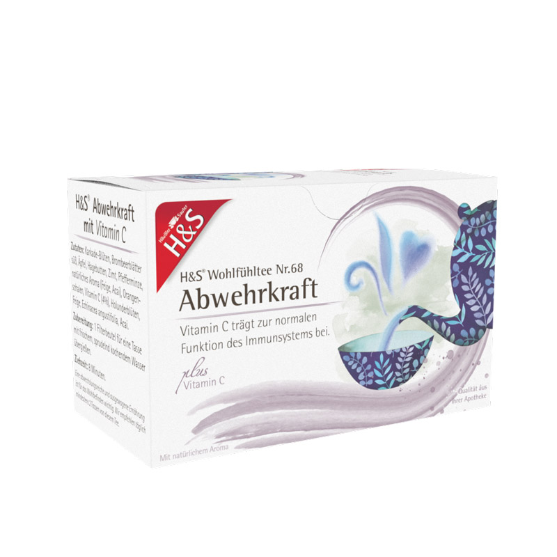 H&S Wohlfühltee Abwehrkraft Vitamin C Tee 20X1.8 g Filterbeutel