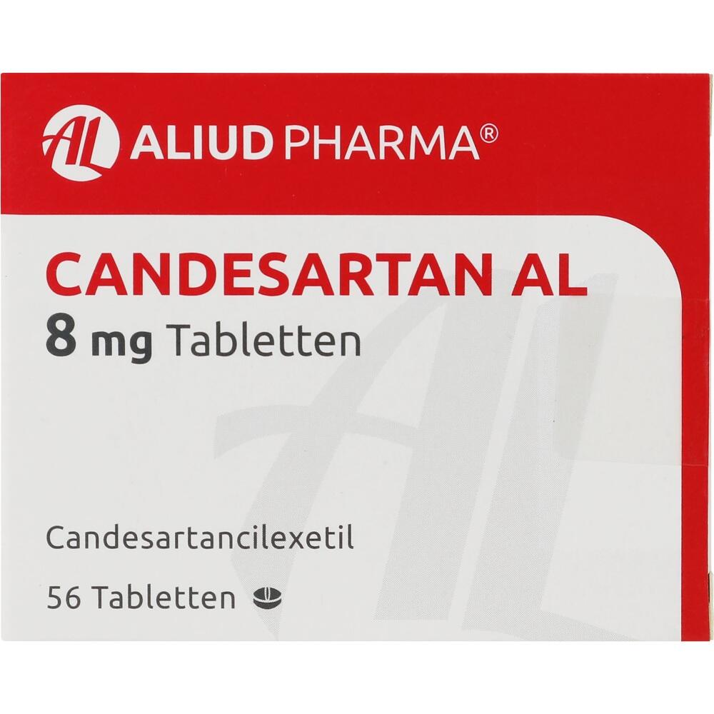 CANDESARTAN AL 8mg 56 St Tabletten