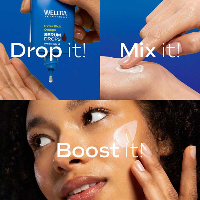 WELEDA BOOST Extra Rich Omega SERUM DROPS 30 ml
