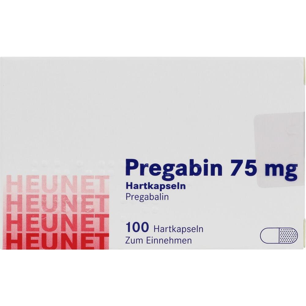Pregabin 75 mg 100 St Hartkapseln