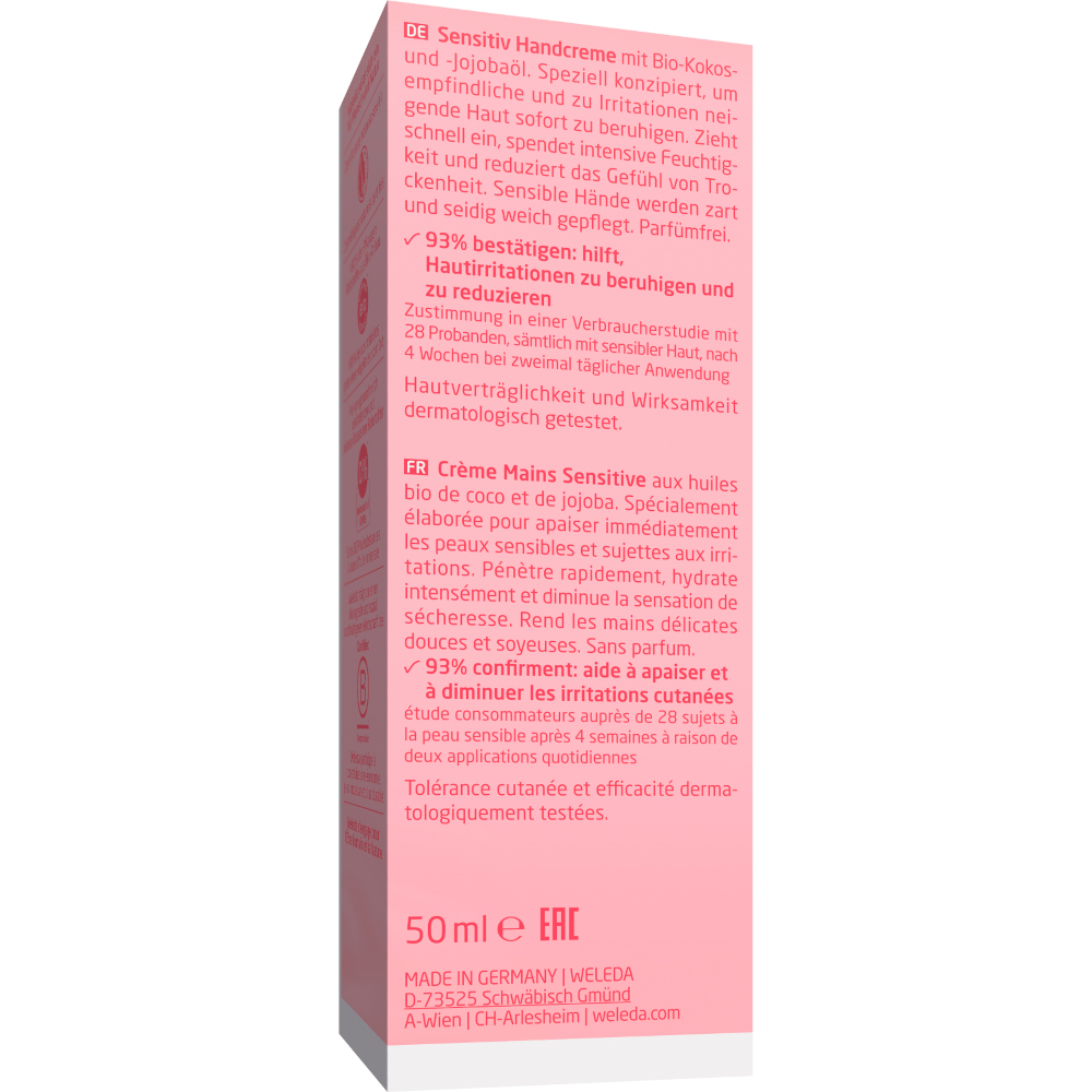 Weleda Sensitiv Handcreme 50 ml Creme
