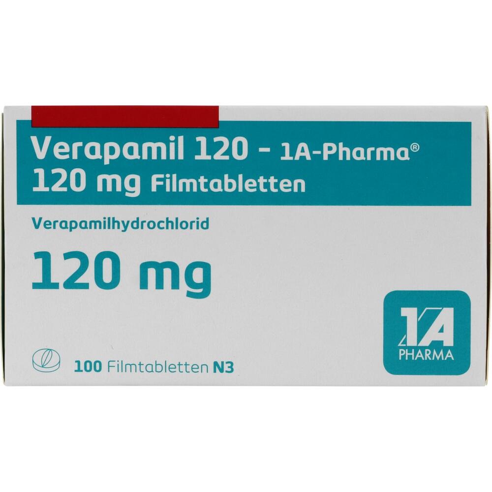 Verapamil 120-1 A Pharma 100 St Filmtabletten
