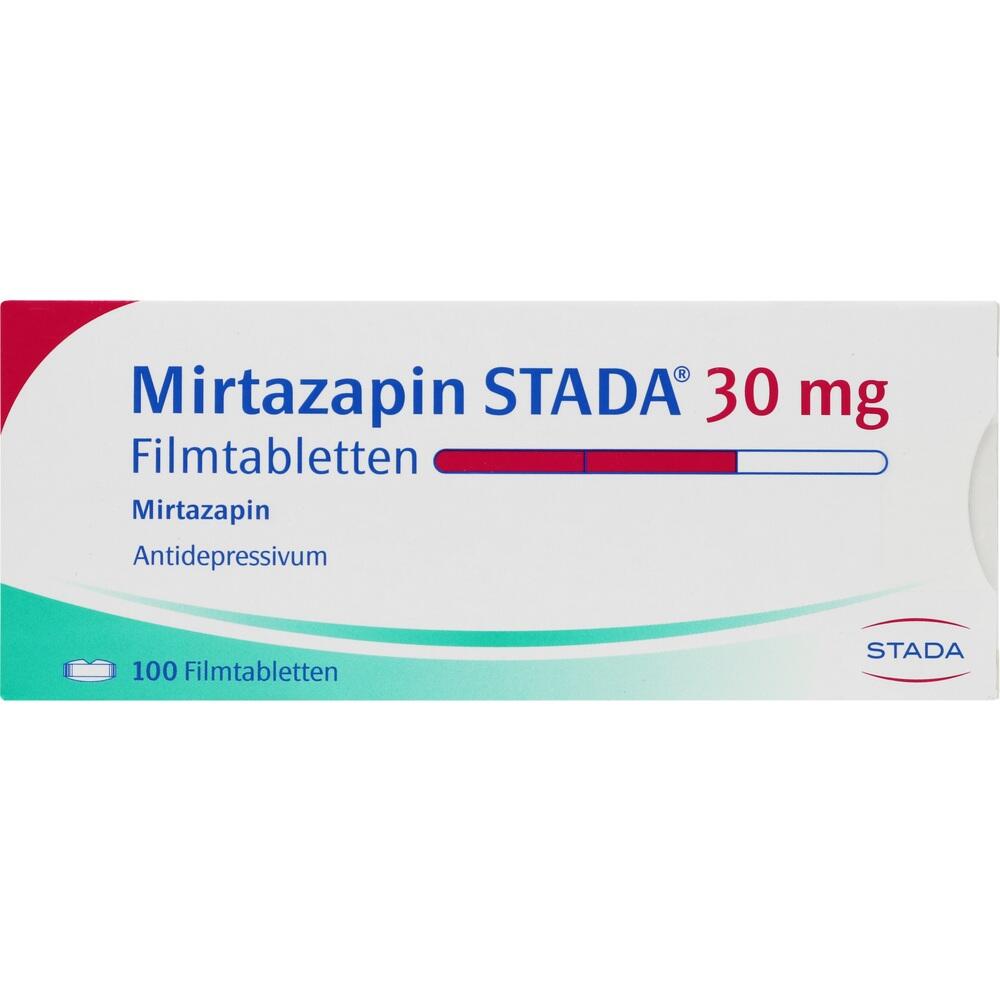 Mirtazapin STADA 30mg 100 St Filmtabletten