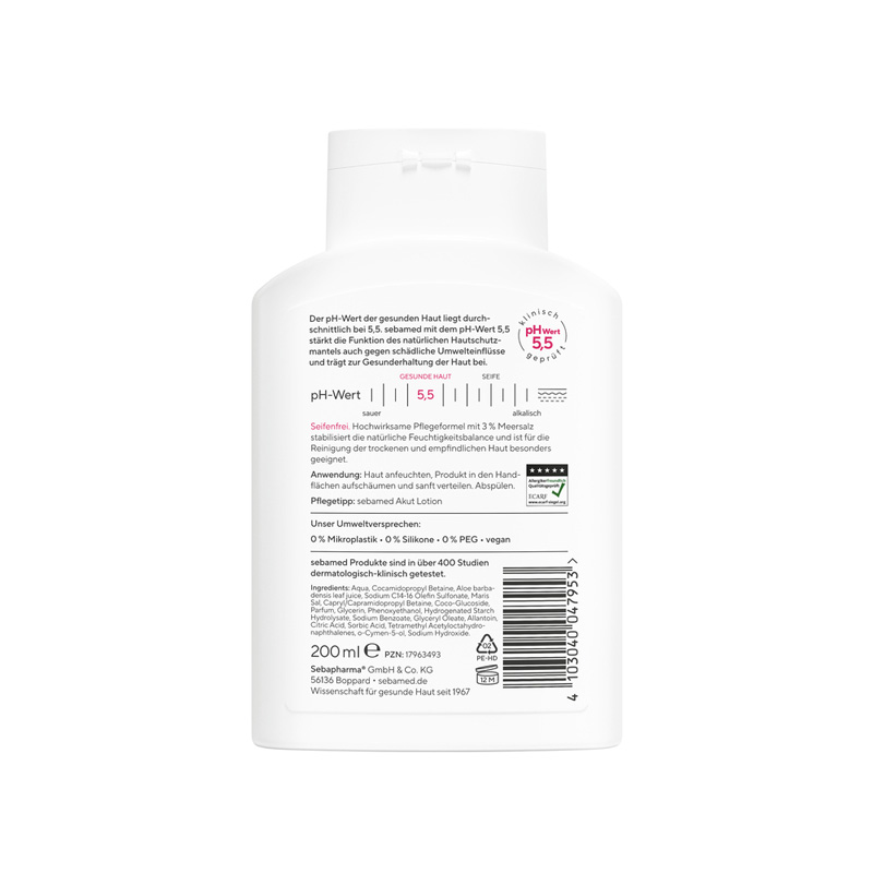 sebamed MEERSALZ Dusche 200 ml Körperpflege