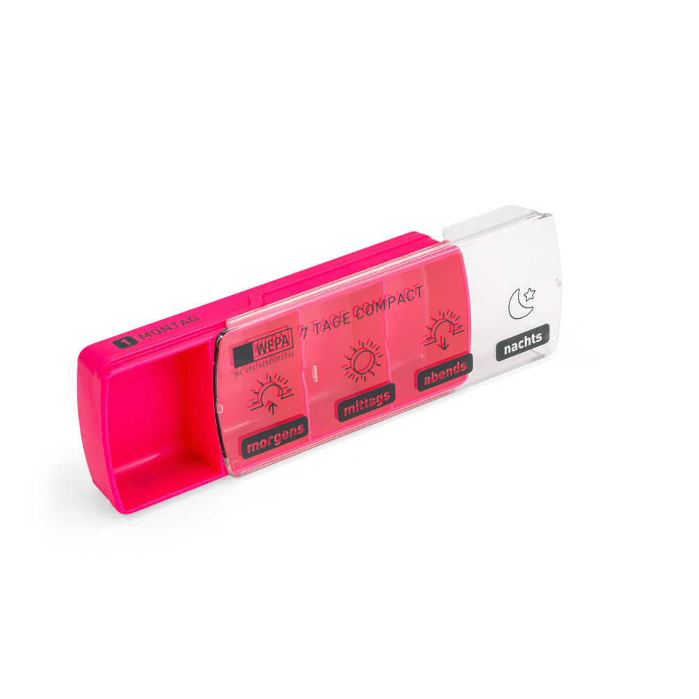 WEPA 7 Tage Compact Wochenmagazin weiß/pink 1 St