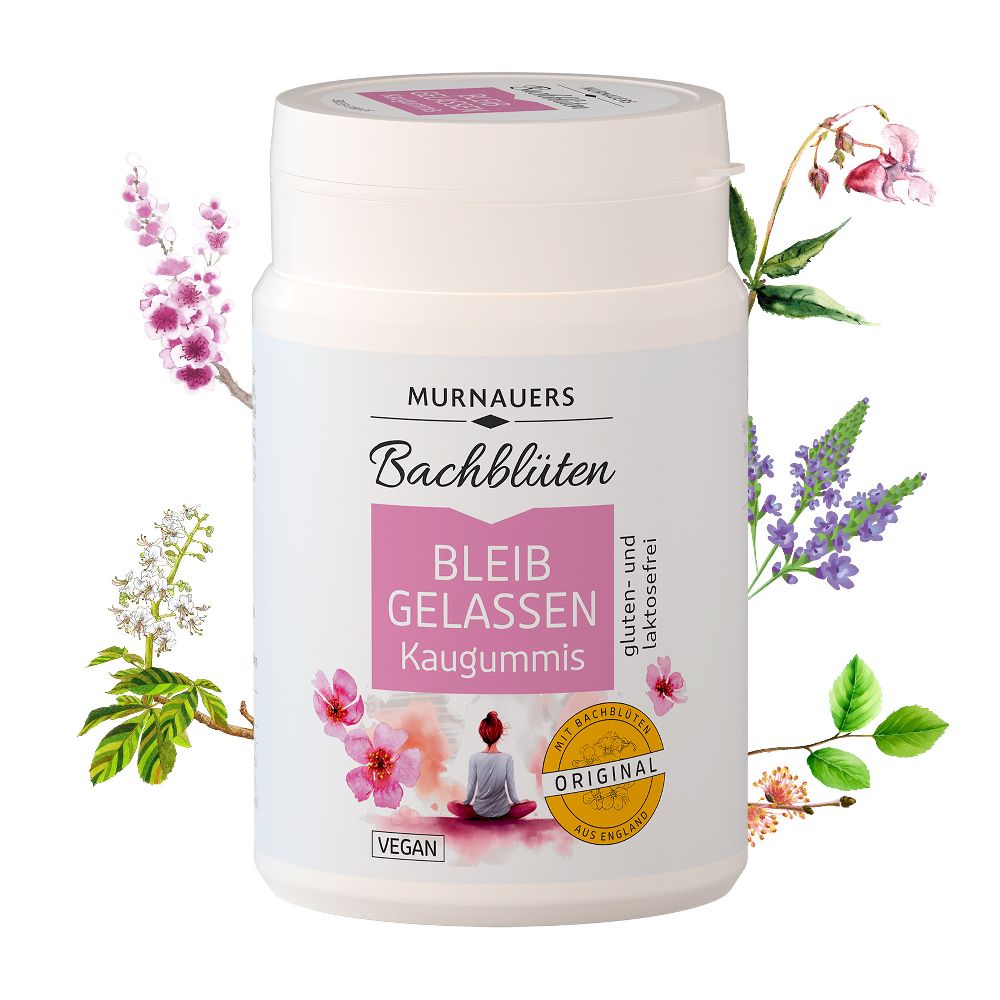 MURNAUERS Bachblüten Bleib gelassen Kaugummi 74 g Kaugummi
