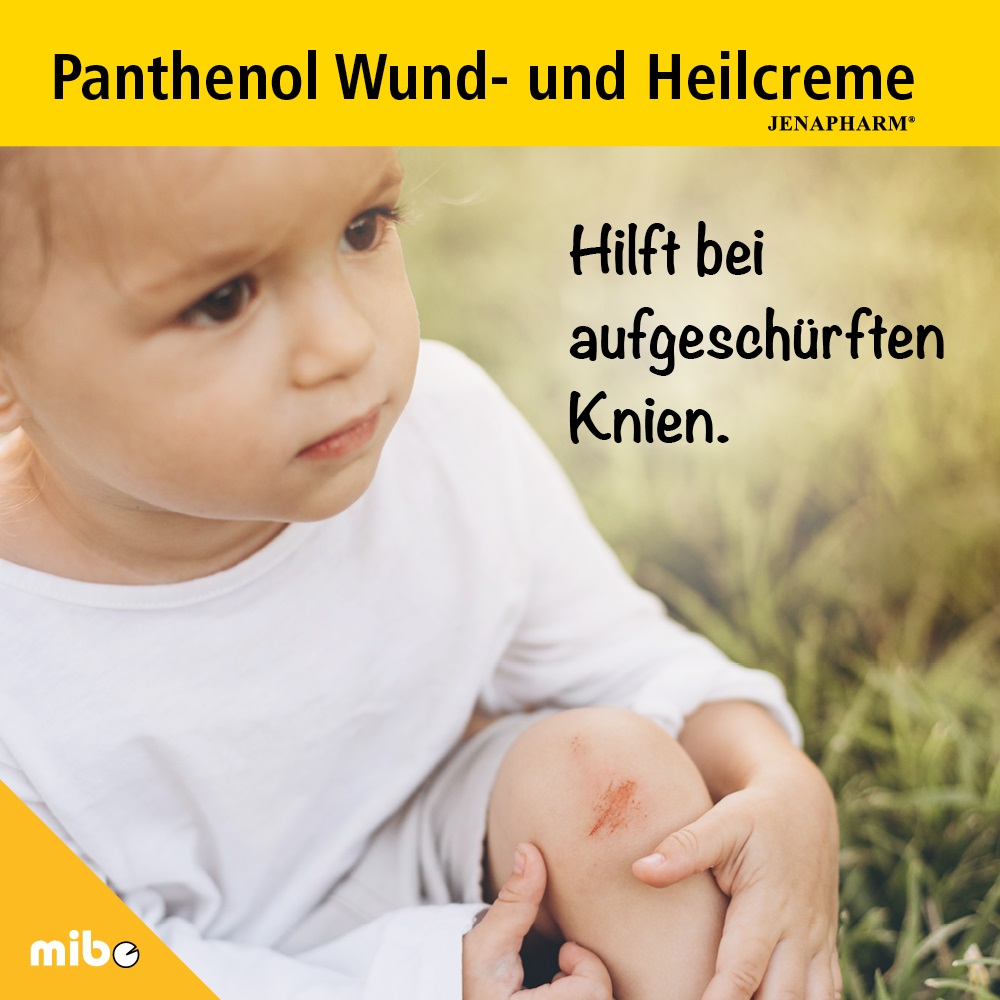 Panthenol Wund- und Heilcreme JENAPHARM 50mg/g 20 g Creme