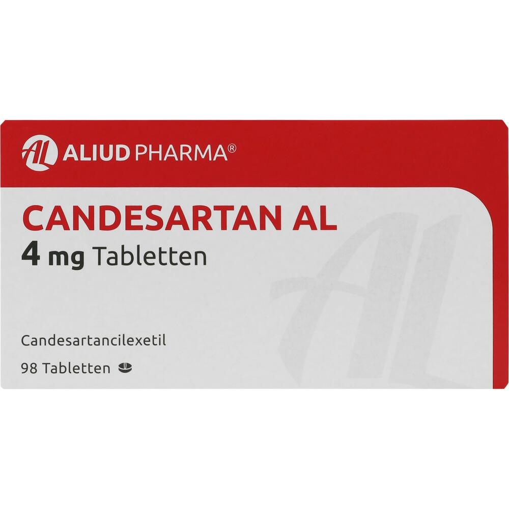 CANDESARTAN AL 4mg 98 St Tabletten