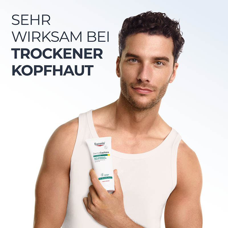 Eucerin DernoCapillaire ANTI-SCHUPPEN CREME SHAMPOO + 20% Rabatt* 200 ml Shampoo