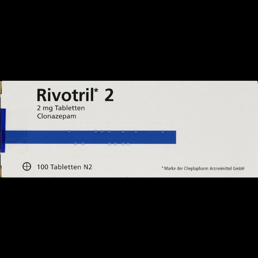 Rivotril 2mg 100 St Tabletten