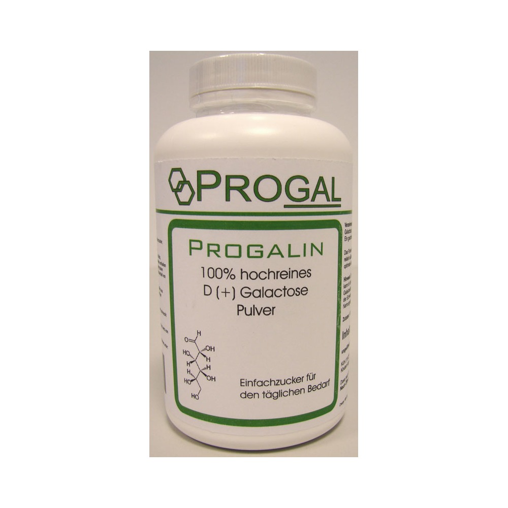PROGALIN 100% hochreines D+ Galactose Pulver 250 g Pulver