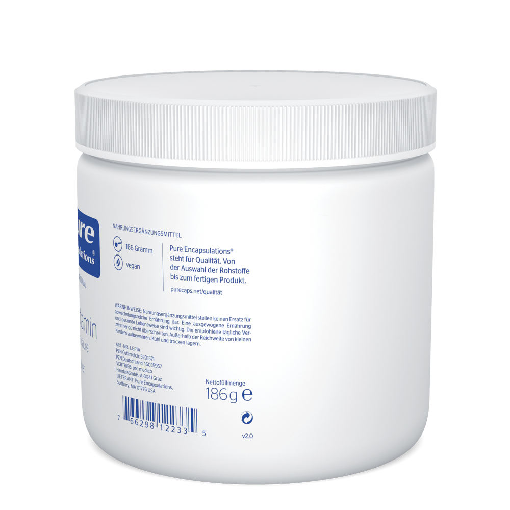 pure encapsulations L-Glutamin 186 g Pulver