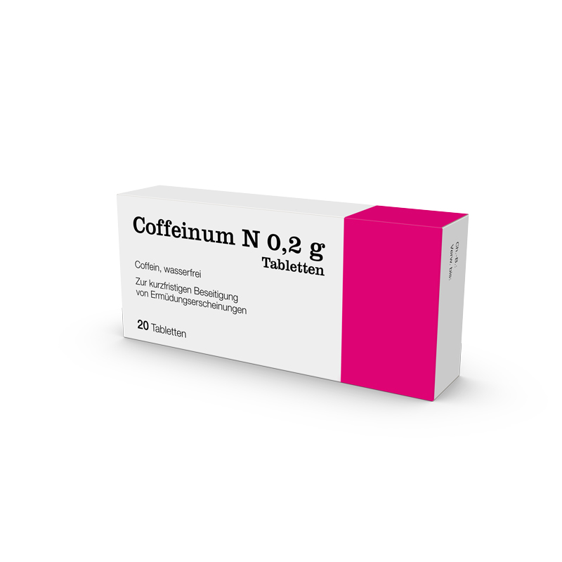 Coffeinum N 0,2g Tabletten 20 St Tabletten