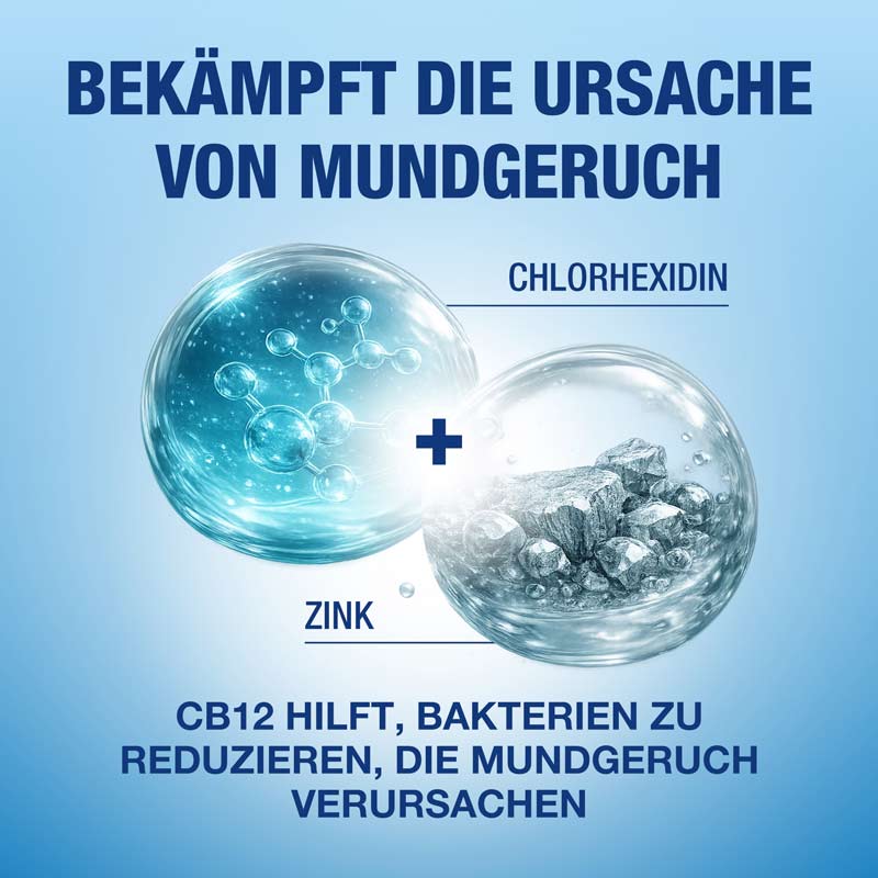 CB12 MUNDSPÜLUNG MINZGESCHMACK, ALKOHOLFREI 500 ml Spüllösung