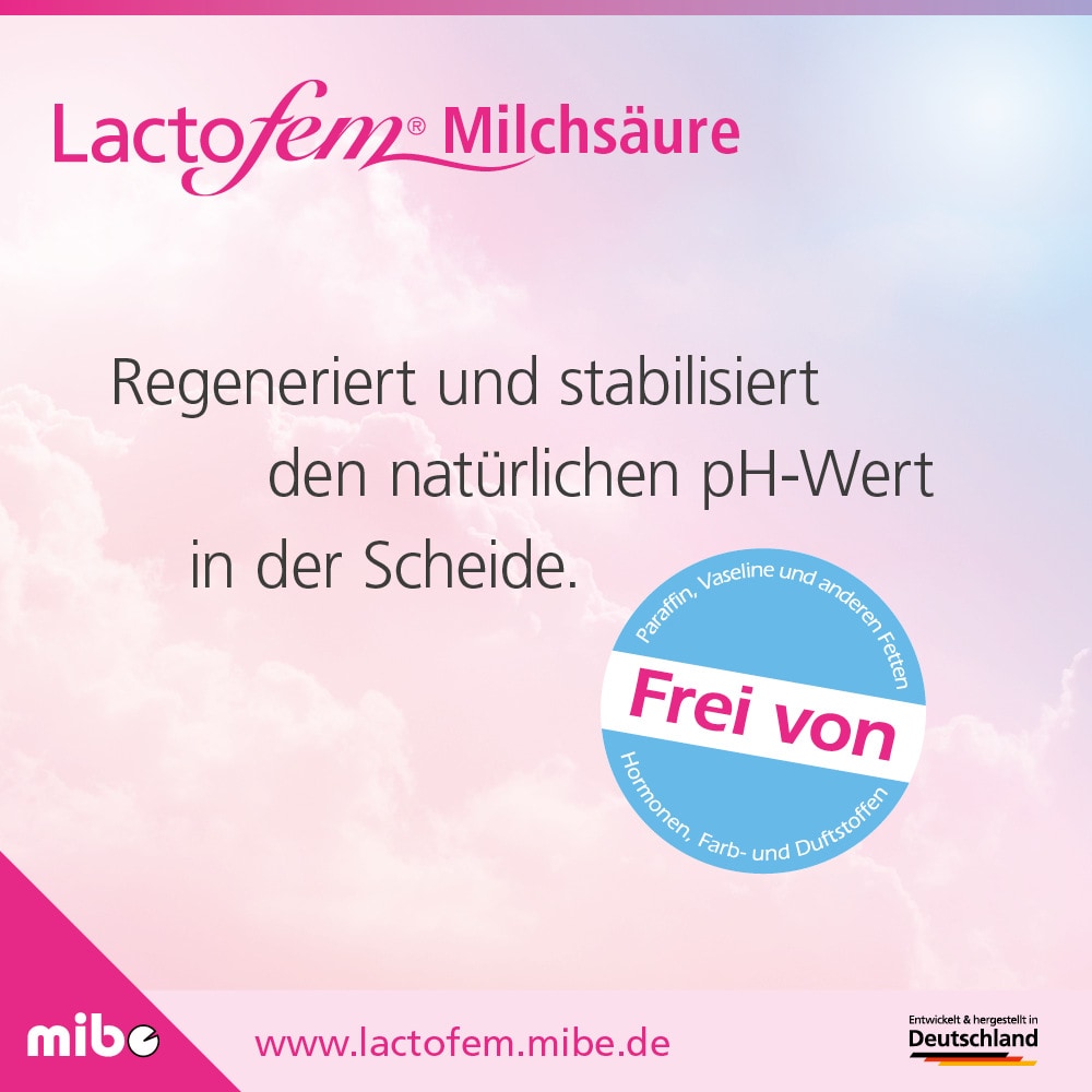 Lactofem Milchsäurekur Vaginalgel 7X5 ml Vaginalgel