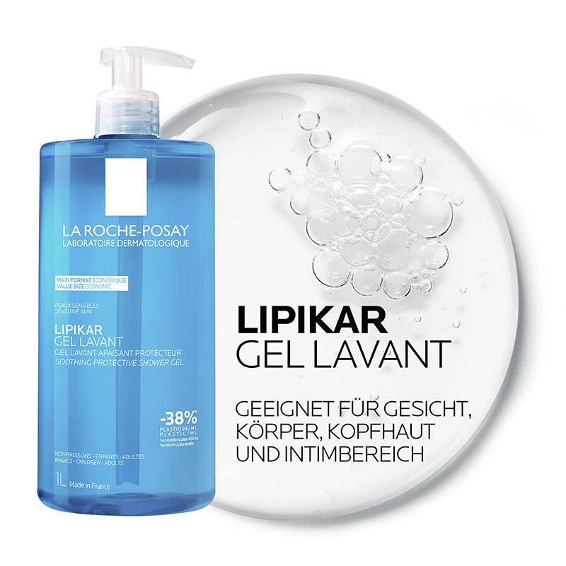 LA ROCHE-POSAY LIPIKAR GEL LAVANT  1000 ml Duschgel