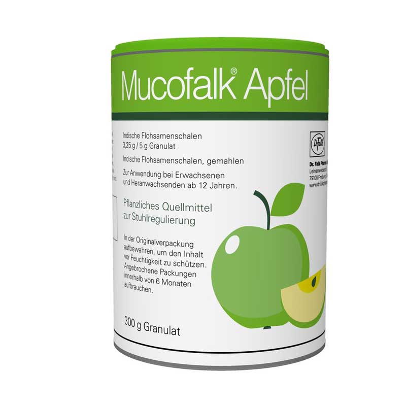 Mucofalk Apfel 300 g Granulat zur Herstellung einer Suspension zum Einnehmen