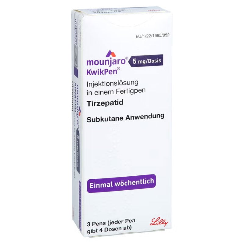 mounjaro 5 mg/Dosis KwikPen 3 St Injektionslösung