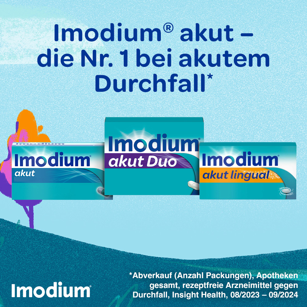 Imodium akut Hartkapseln - bei akutem Durchfall