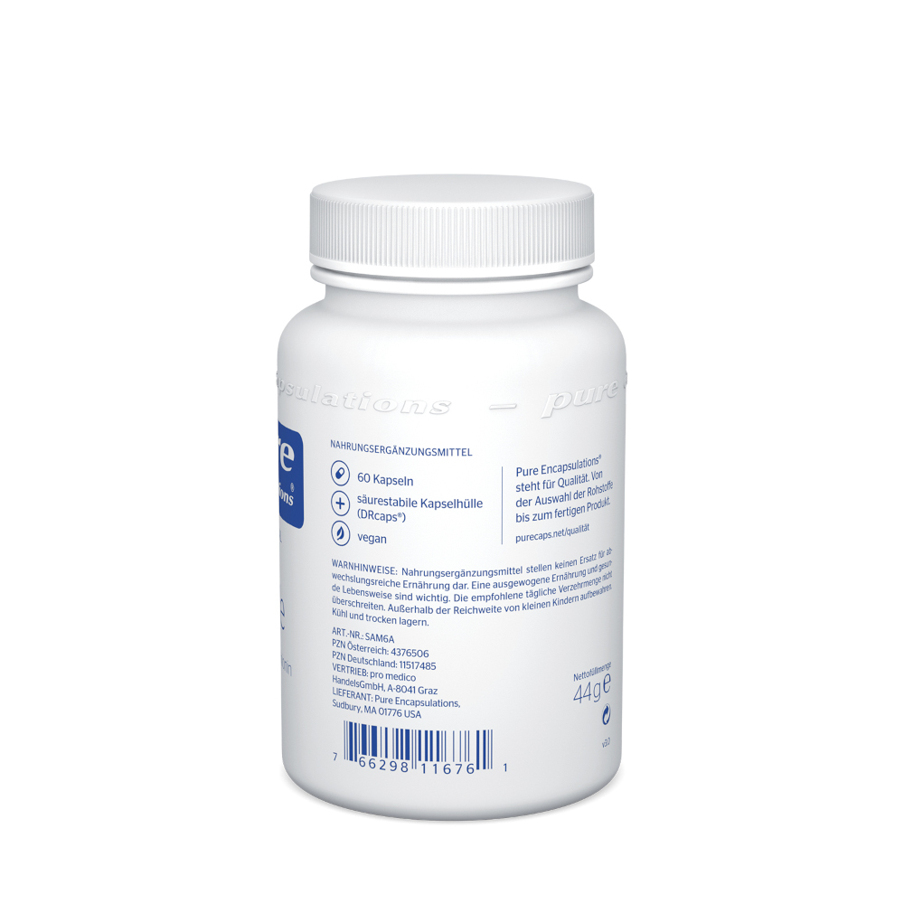 pure encapsulations SAMe 60 St Kapseln