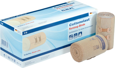 KURZZUGBINDE Cottonelast 6 cmx5 m 10 St Binden