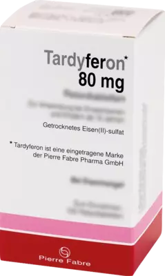 Tardyferon Depot-Eisen(II)-sulfat 80mg 100 St Retard-Tabletten