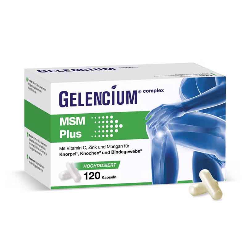 GELENCIUM complex MSM Plus 120 St Kapseln