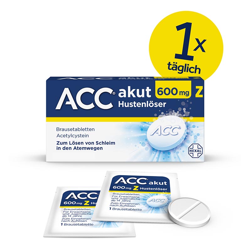 ACC akut 600 mg Z Hustenlöser 20 St Brausetabletten