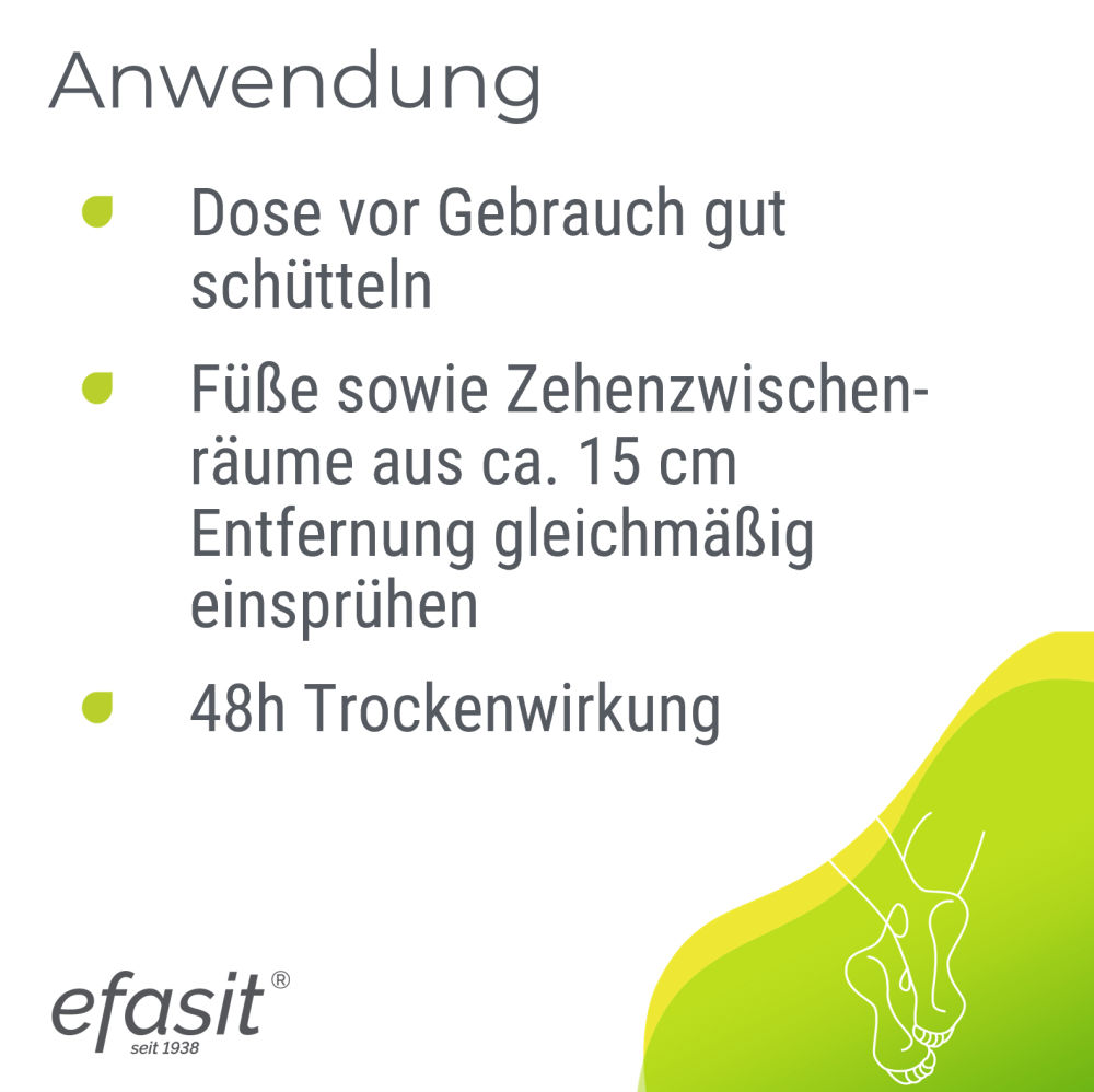 efasit EXTREME FUSS DEO 150 ml Spray