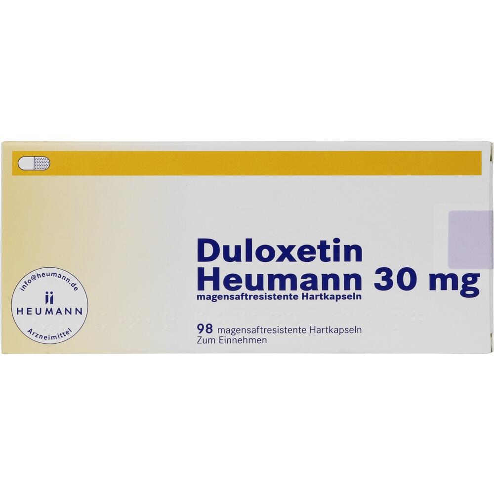 Duloxetin Heumann 30mg 98 St Magensaftresistente Hartkapseln