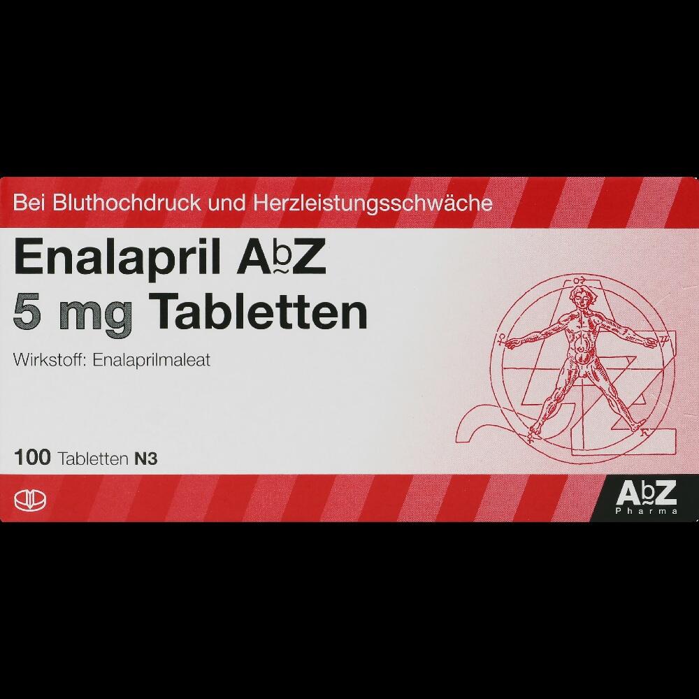 Enalapril AbZ 5mg 100 St Tabletten
