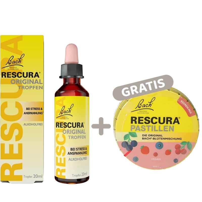 Bach RESCURA TROPFEN ALKOHOLFREI 20 ml Tropfen