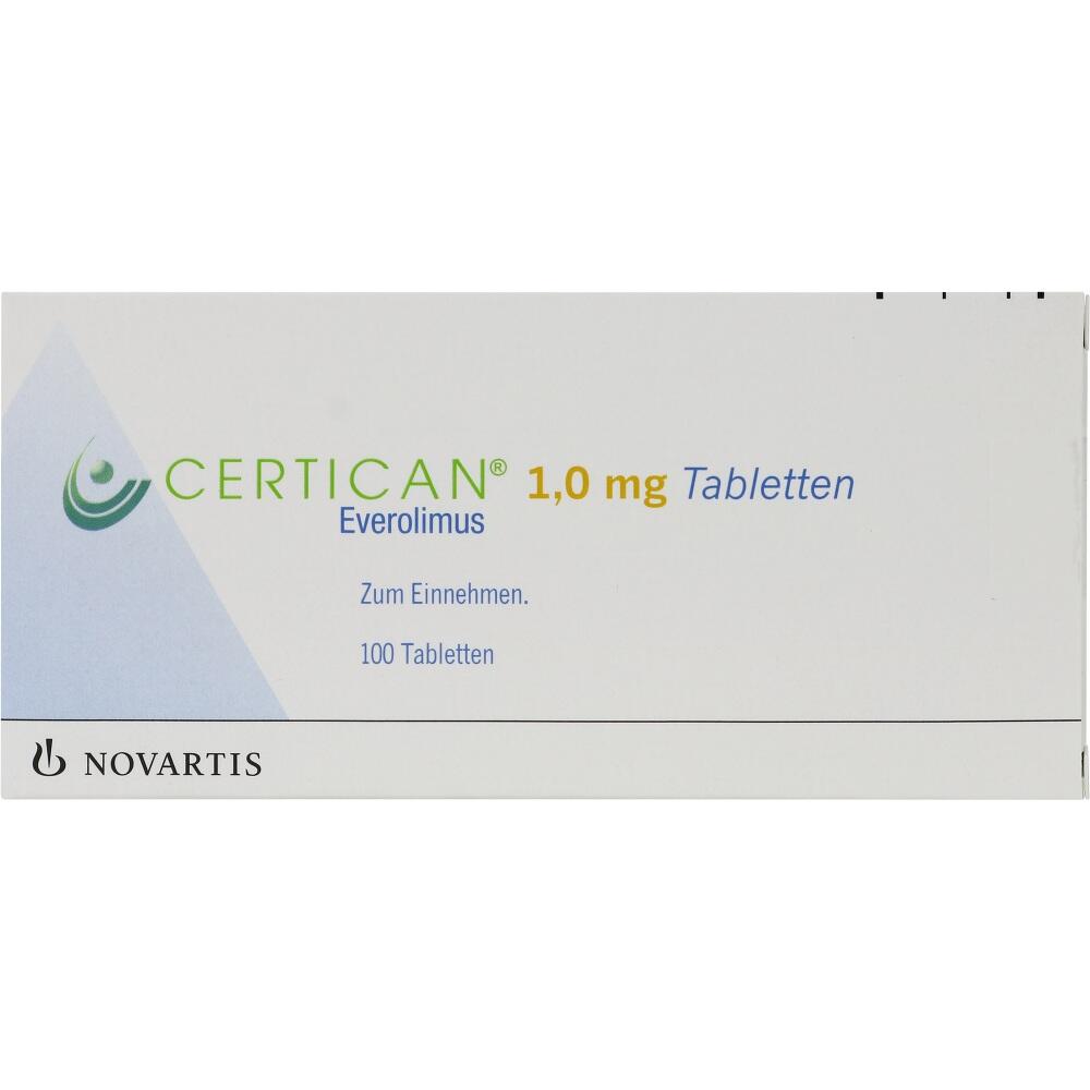 Certican 1mg 100 St Tabletten