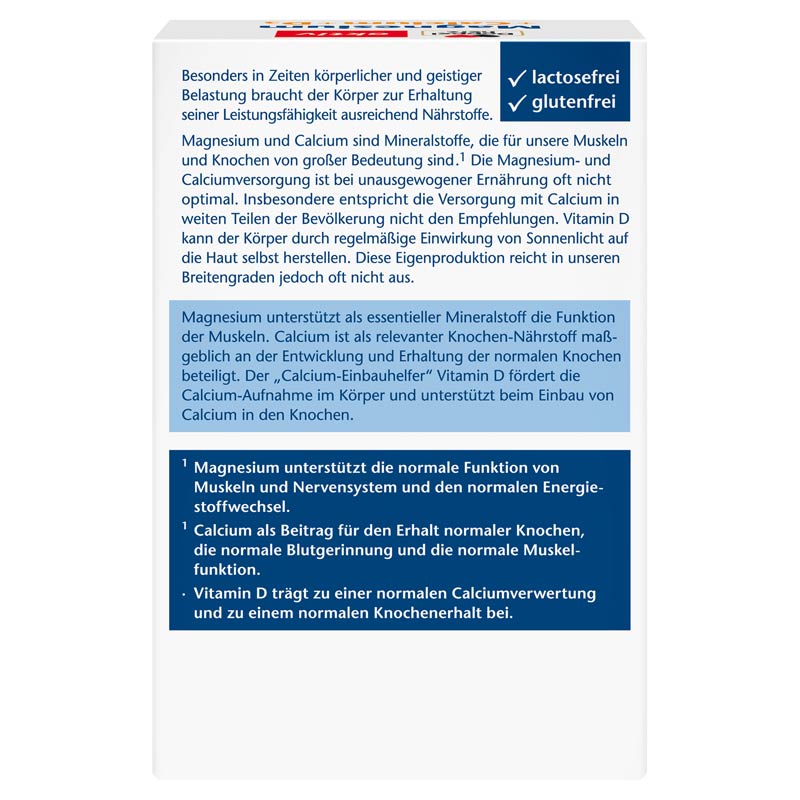 Doppelherz aktiv Magnesium + Calcium + D3  120 St Tabletten