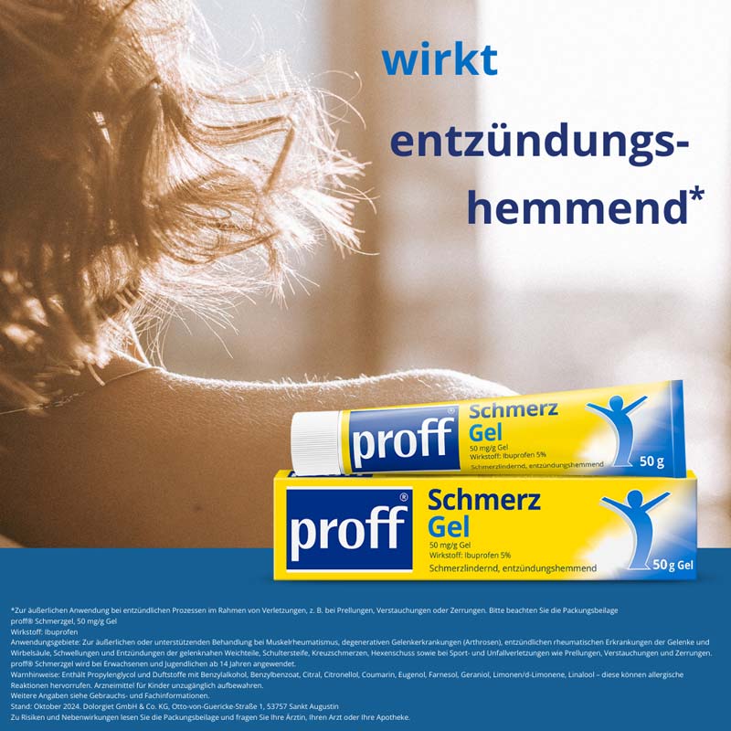 Proff Schmerzgel 50mg/g 50 g Gel