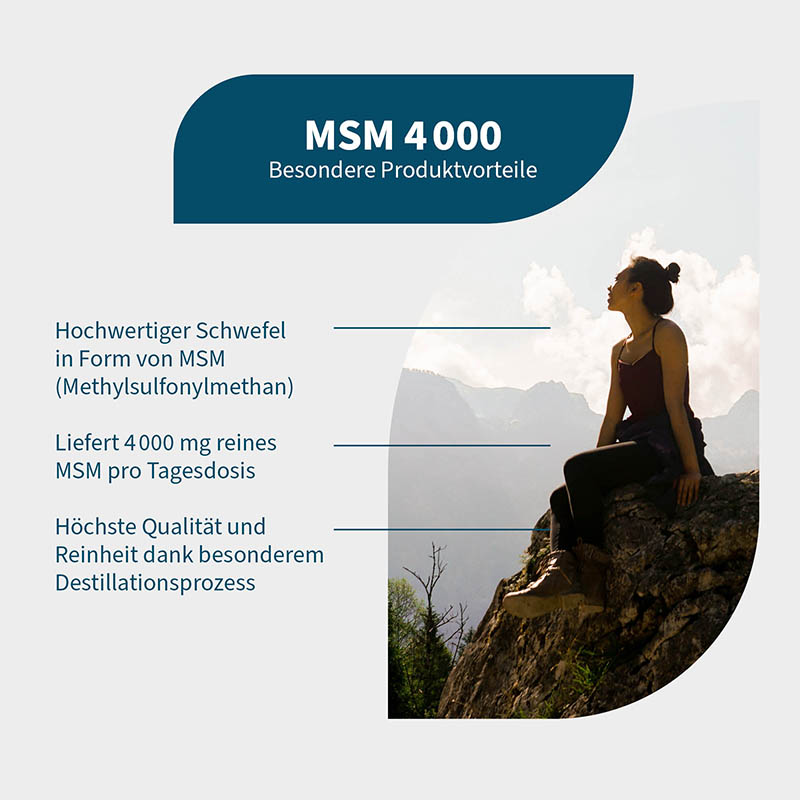 NatuGena MSM 4000 Kapseln 150 St Kapseln