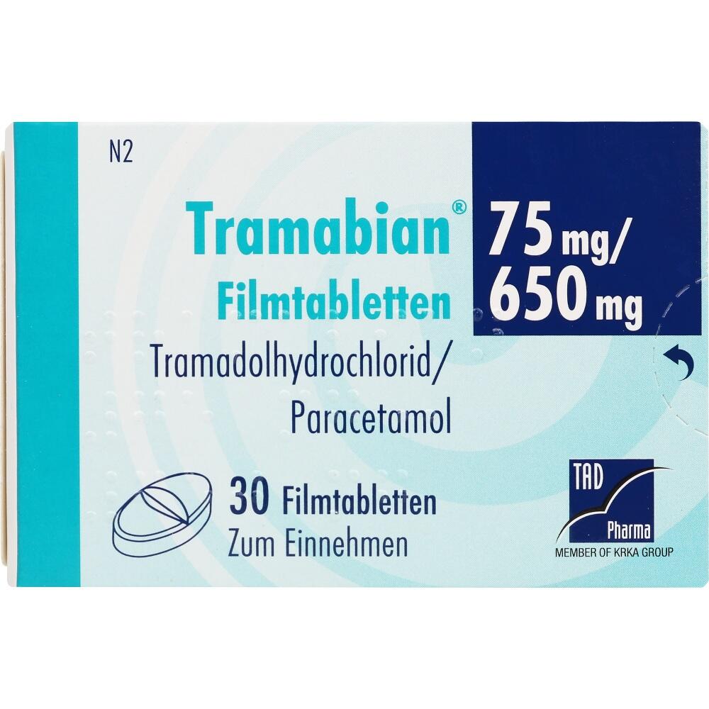 Tramabian 75mg/650mg 30 St Filmtabletten